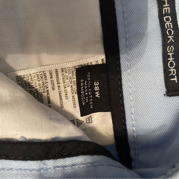 Blue Chino Shorts - Picture 3 of 5